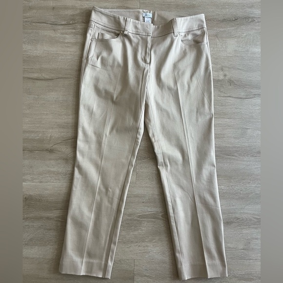 CACHE Tan Ankle Pants Size 10 NWT - Picture 1 of 9